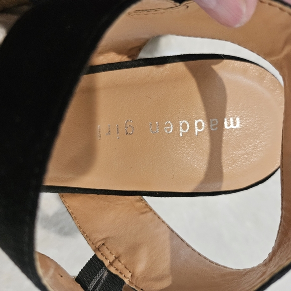 CANDIES Black Strap Wedge Size 10 - Picture 3 of 3